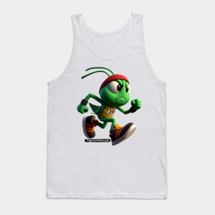 Angry Critters - Grasshopper Runner Tank Top